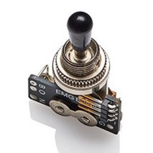 EMG 3-Position LP-Style Pickup Selector - Nickel / Black