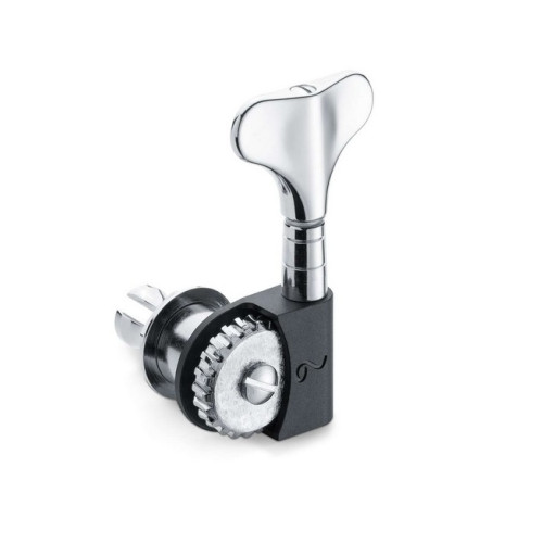 Schaller Bass Machine Head Series BM light right Side Black-Chrome