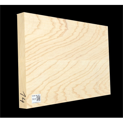 Bahenný Jaseň- Drevo na telo elektrickej gitary / basgitary SWE 14 CL -605 x 380 x 46mm, 4,9kg