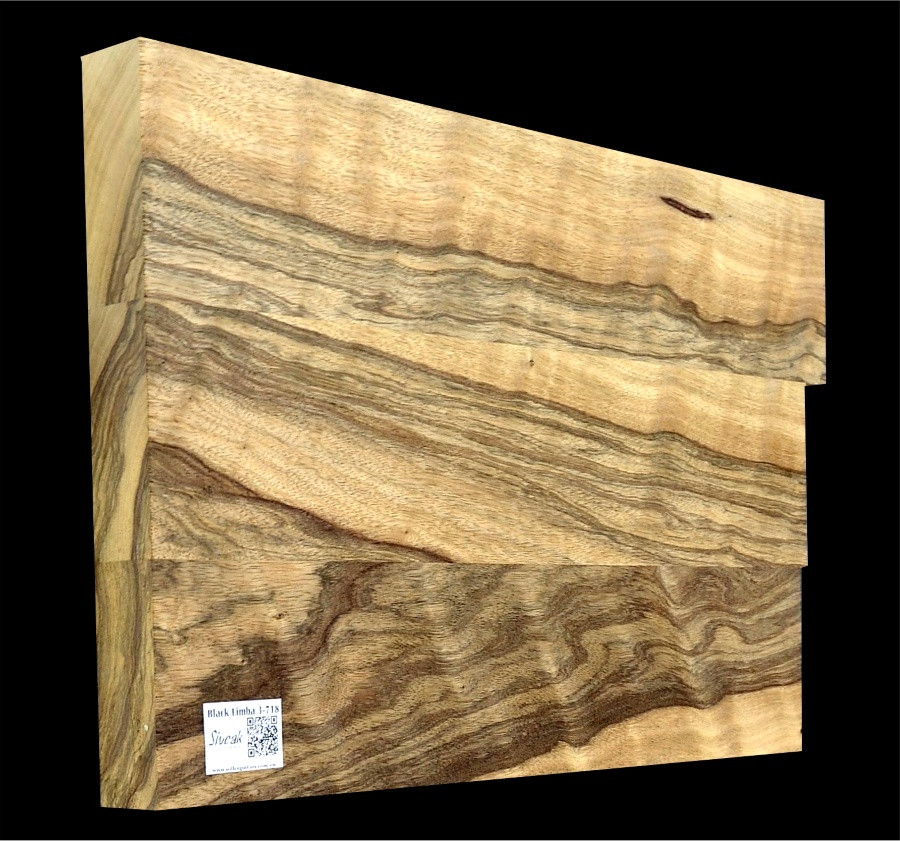 Čierna Limba Gitarové drevo BL 718 - 545/515 x 360 x 46mm