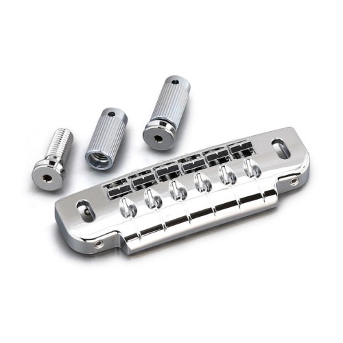 Gotoh 510UB Kobylka Pre 6-strunovú Elektrickú Gitaru Chrom