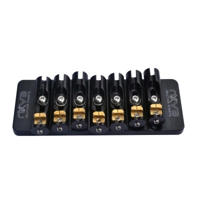 Nova Guitar Parts NGK 7-string Guitar Bridge Black  