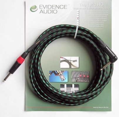 Evidence Audio Lyric HG Audio LI Cable for Electric Guitar / Bass 4,5m