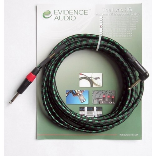 Evidence Audio Lyric HG Audio II Cable for Electric Guitar / Bass 6 m