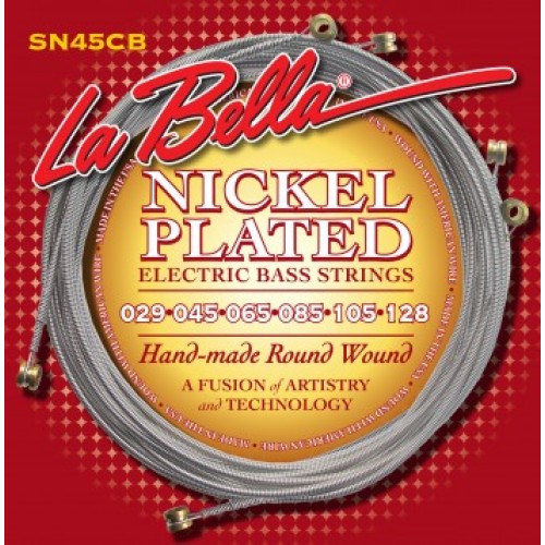 LaBella SN45CB Nickel Plated Struny pre 6-strunovú Elektrickú Basgitaru 029-128