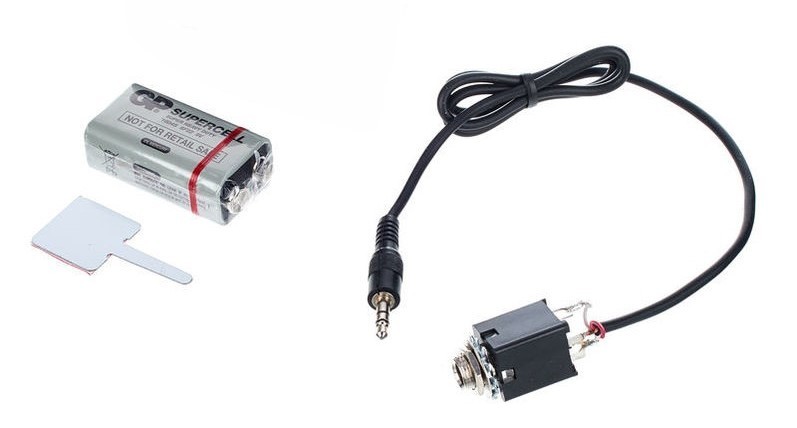 Artec ASE-4, 4 Band Equalier With Jack,Piezo Pickup,1Kit
