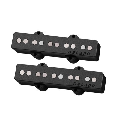 Delano Single Coil JC5-AL Snímače pre 5-strunovú Basgitaru Neck + Bridge