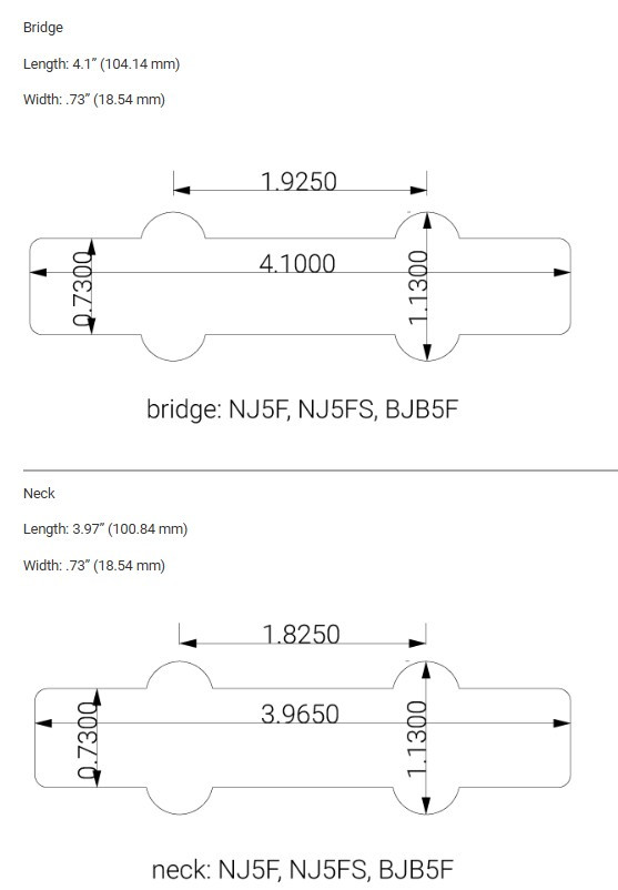 Nordstrand NJ5F 60's Wind – Set J-Style snímačov pre 5-strunovú basgitaru (Fender Spacing) Nordstrand NJ5F 60's Wind – Set J-Style snímačov pre 5-strunovú basgitaru (Fender Spacing)