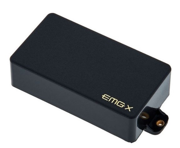 EMG 85X Gitarový Snímač Humbucker Active Čierna EMG 85X Gitarový Snímač Humbucker Active Čierna