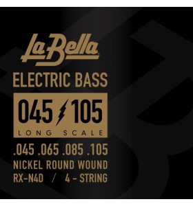 LaBella RX-N4D Struny na 4 strunovú basgitaru 45-105 