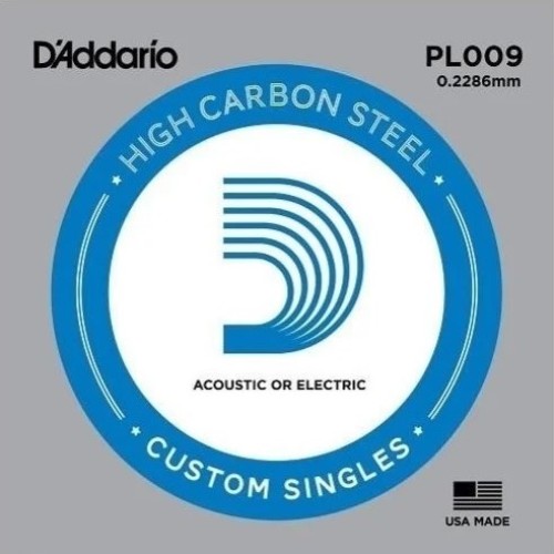 Daddario PL009 Single String Bulk Pack