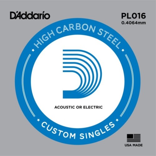 Daddario PL016 Single String Bulk Pack