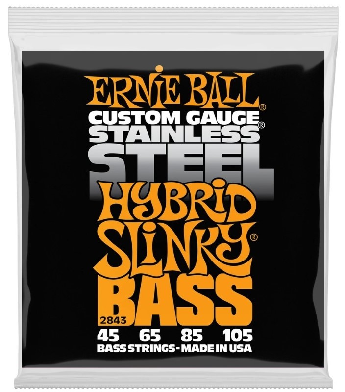 Ernie Ball Hybrid Stainless Steel Bass Slinky .045-.105 