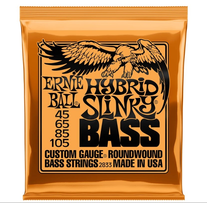 Ernie Ball 2833 Hybrid Slinky Bass Slinky Bass Nickel Wound .045-.105 