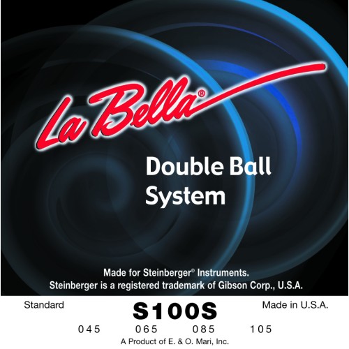 LaBella S100S Double Ball Bass Strings - Standard 45-105
