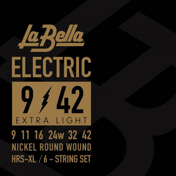 LaBella HRS-XL Electric Guitar Strings Extra Light 009-042