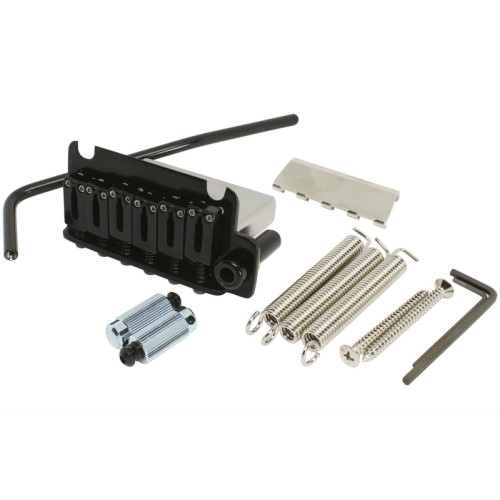 Gotoh 510TS-FE1 – 6-String Tremolo with Steel Block (ST-Style), Black