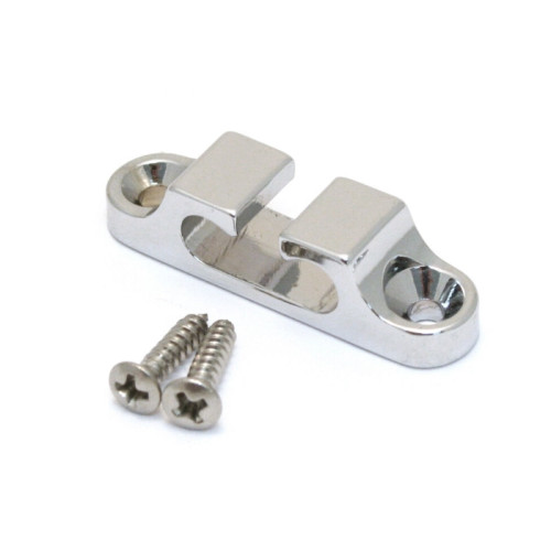 Hipshot Bass String Retainer for 2 string 2SR-02C Chrome