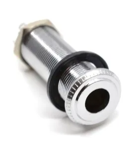 Partsland T2 Stereo barrel jack, Chróm