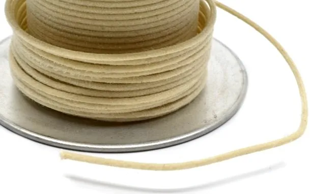 Hosco CBL50 Drôt na Prepojenie Elektroniky – opletové jadro, 50 cm Biely