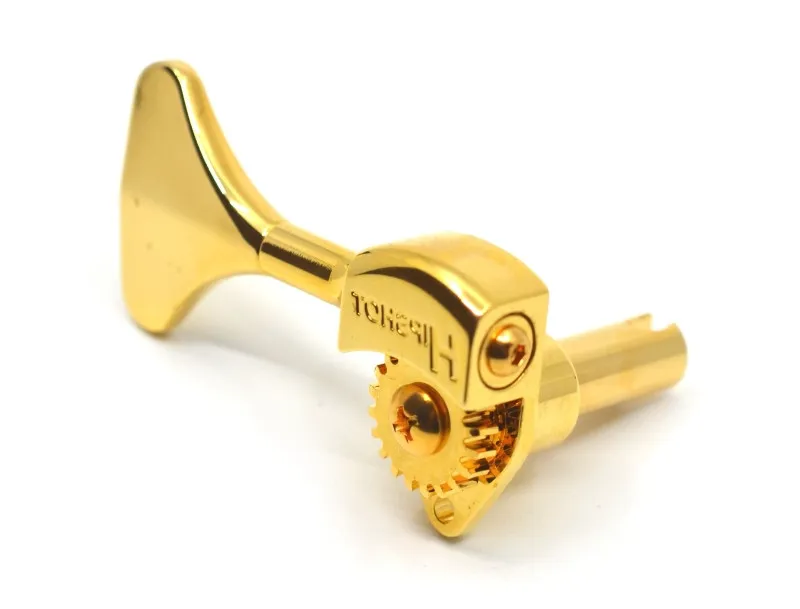 Hipshot Licensed Ultralite 3/8" Ladiaca mechanika pre Basgitaru y- kľúč/ Pravá strana / Zlatá