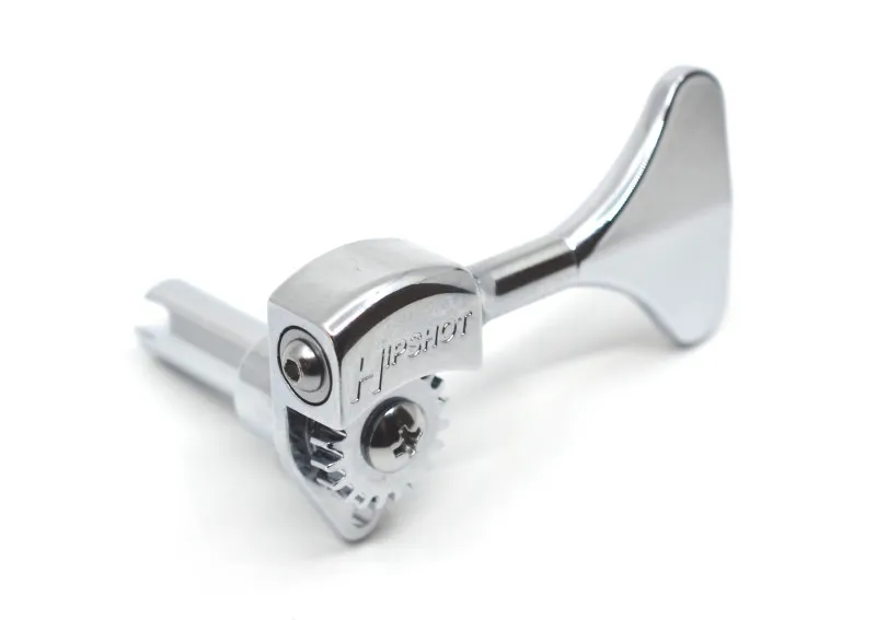 Hipshot Licensed Ultralite 3/8" Ladiaca mechanika pre Basgitaru Y-kľúč / Ľavá strana / Chrom