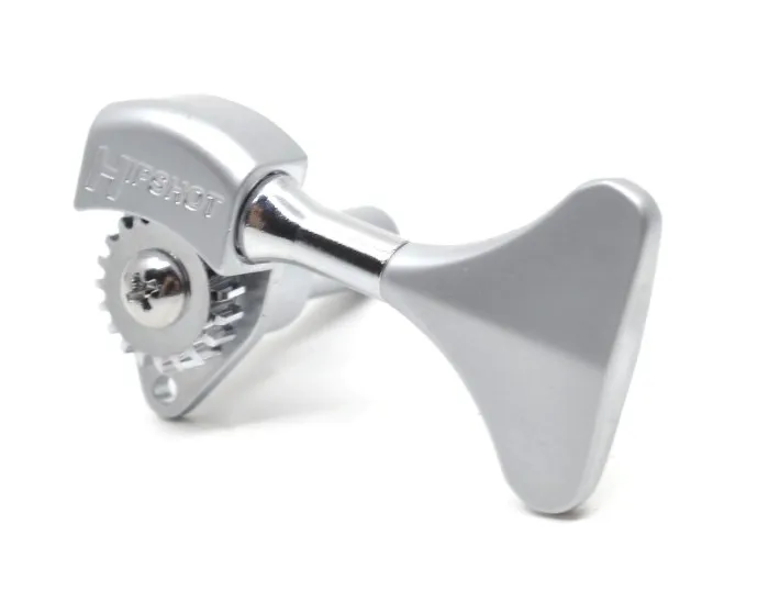 Hipshot Licensed Ultralite 3/8" Ladiaca mechanika pre Basgitaru Y-kľúč / Ľavá strana / Chrom- Satén