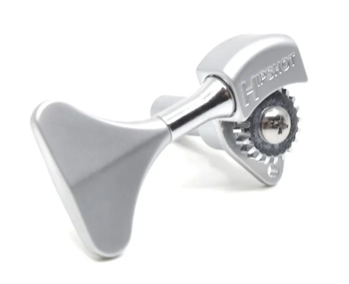 Hipshot Licensed Ultralite 3/8" Ladiaca mechanika pre Basgitaru Y-kľúč / Pravá strana / Chrom -saten