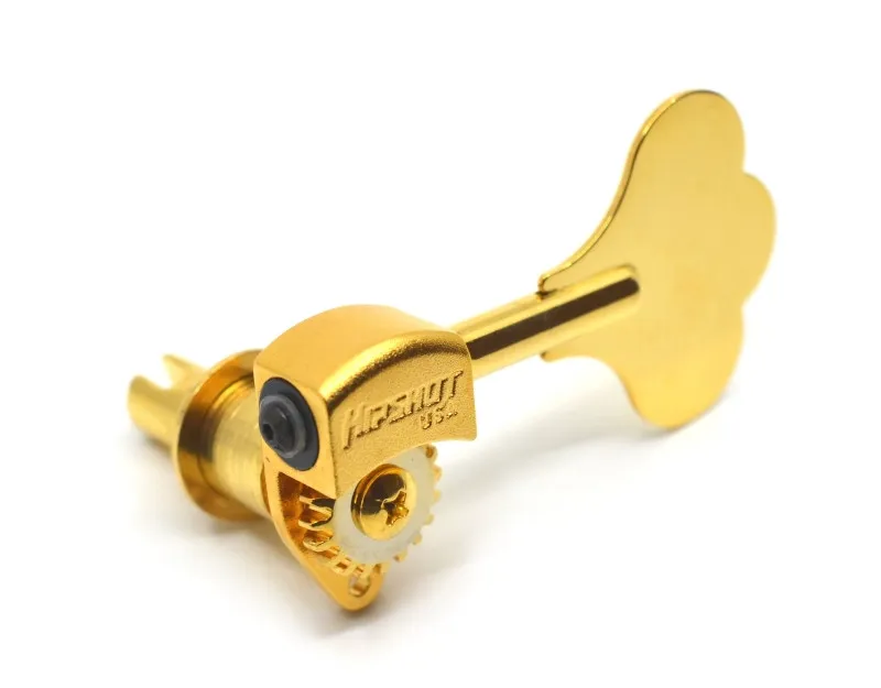 Hipshot USA Ultralite 3/8 Ladiaca mechanika pre Basgitaru / Ľavá strana /  Zlatá