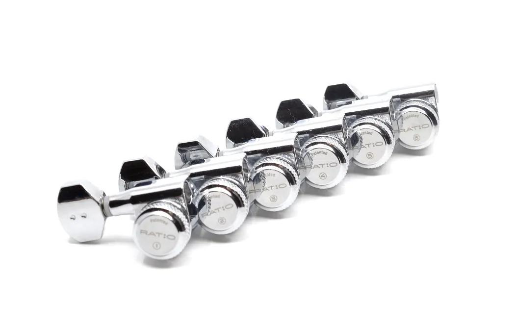 GraphTech Ratio Ladiace mechaniky pre elektrickú gitaru PRL-9721-R Chrome