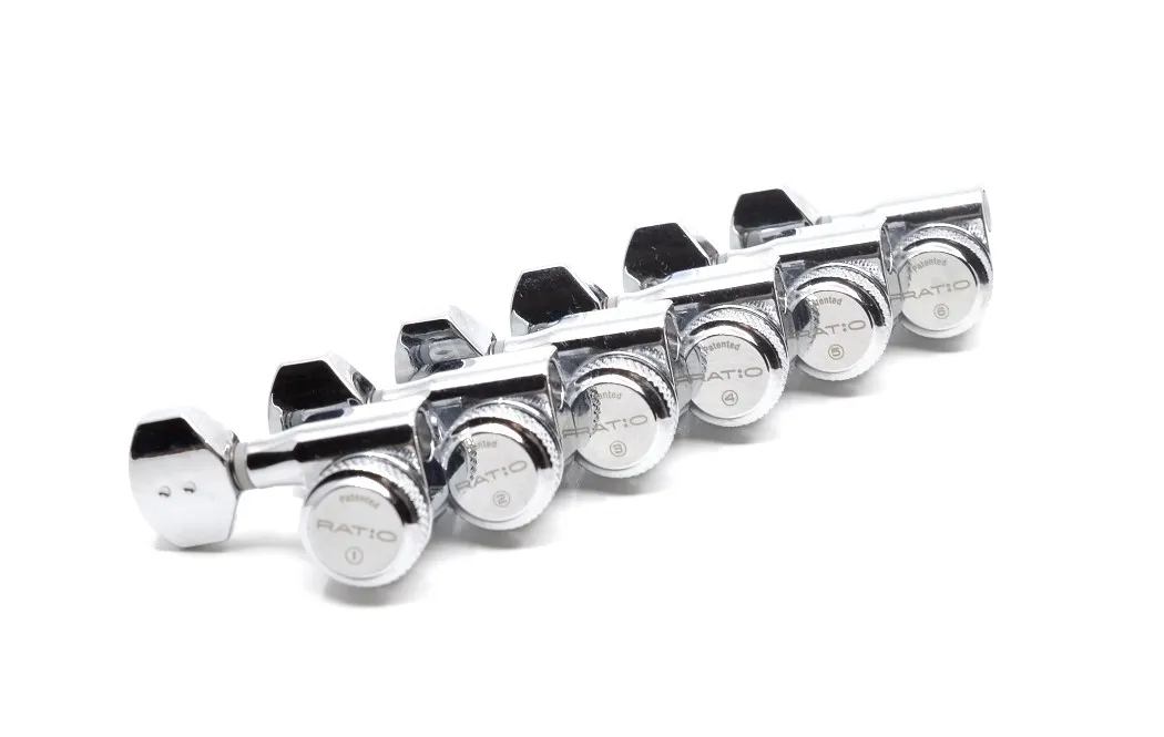 GraphTech Ratio Ladiace mechaniky pre elektrickú gitaru PRL-9721-R Chrome