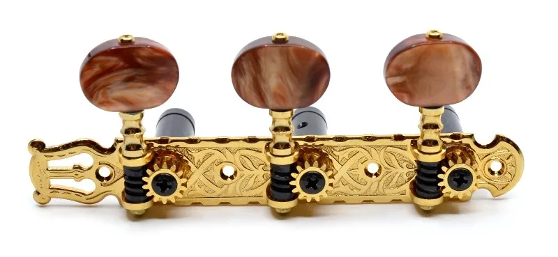 Gotoh 35ARB1600 – Ladiace mechaniky pre klasickú gitaru, 10,2 mm, Zlaté