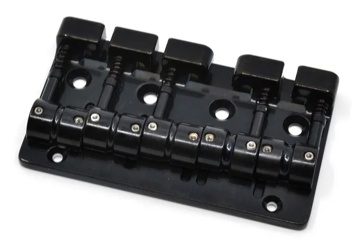 Gotoh J510SJ-5 – Kobylka pre 5-strunovú basgitaru, Čierna