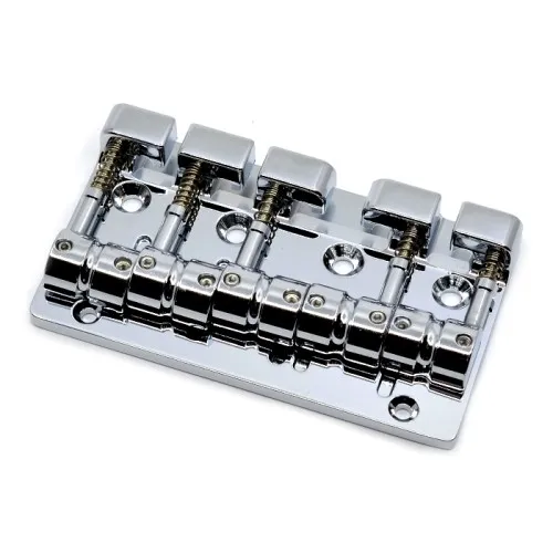 Gotoh J510SJ-5 – Kobylka pre 5-strunovú basgitaru, Chróm