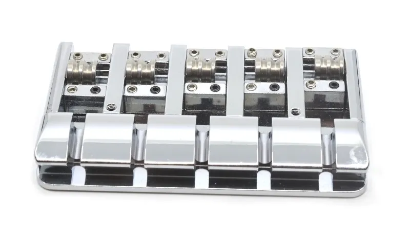 Gotoh WBG5 – Špeciálna kobylka pre 10-strunovú basgitaru (5x2), Chróm