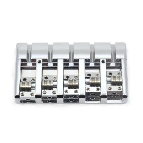 Gotoh WBG5 – Špeciálna kobylka pre 10-strunovú basgitaru (5x2), Chróm