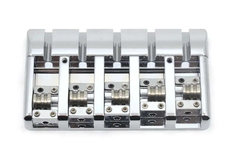 Gotoh WBG5 – Špeciálna kobylka pre 10-strunovú basgitaru (5x2), Chróm