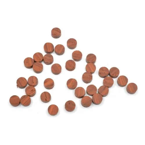 Padauk polohová značka kruhová– 6 mm