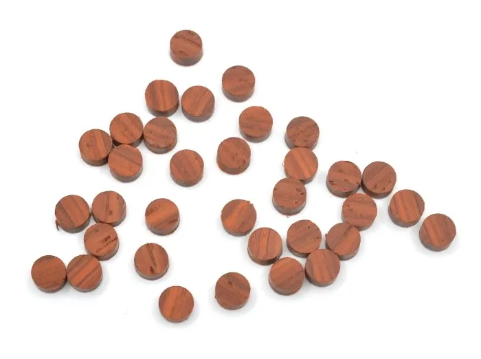 Padauk polohová značka kruhová– 6 mm