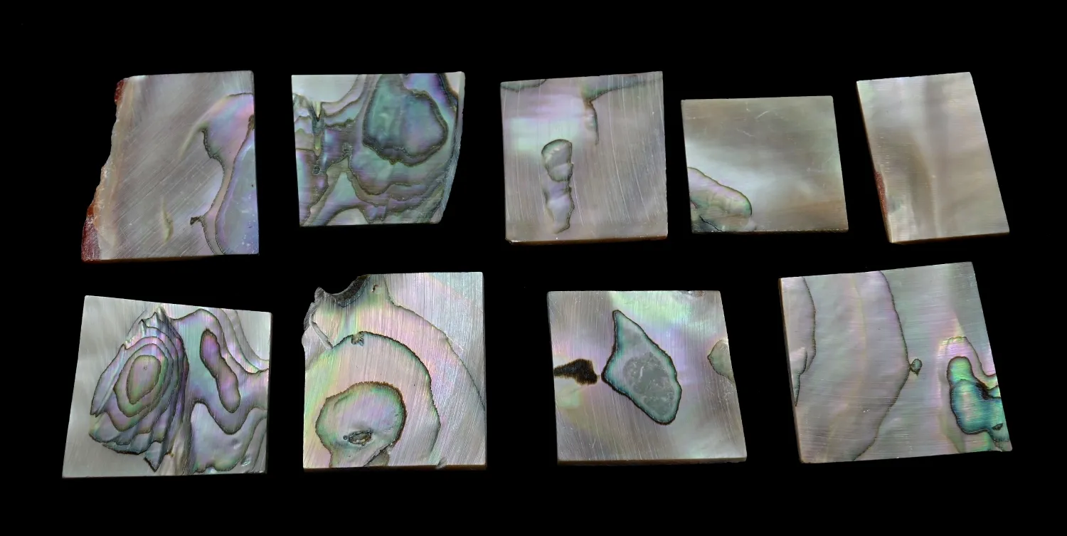 Inlay Abalone Shell Blank – Perleťové bloky Sada 27g