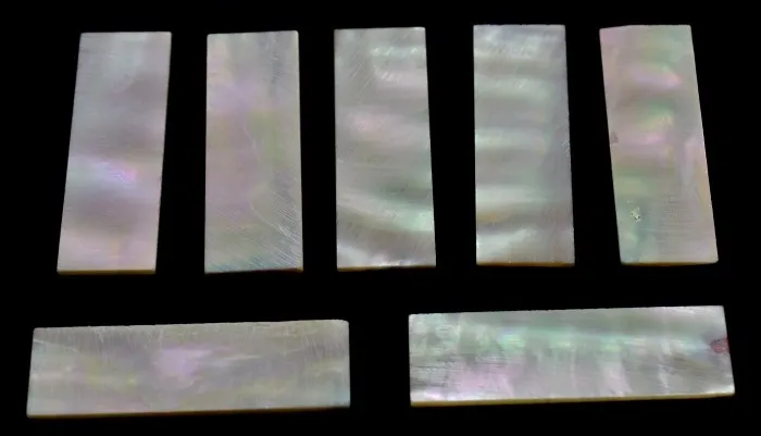 Inlay Awabi Pearl Blank – Perleťový blok 32 x 10 x 1 mm