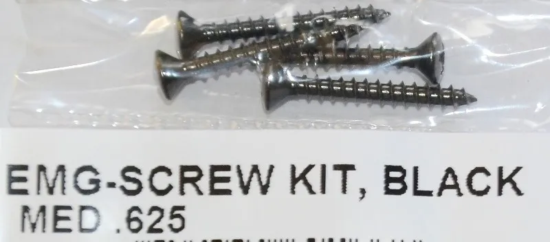 EMG Skrutka pre Upevnenie Rámika Snímača 16mm Čierny-Chrom