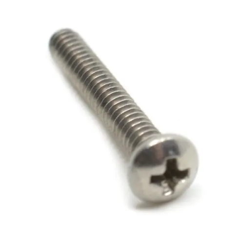 Hipshot - Skrutka Pre Ladenie Sedla Gitarovej Kobylky, 17 mm, Chróm