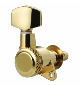 Schaller M6 135 Uzamykacia Ladiaca Mechanika Pre Gitaru Ľavá Strana Zlatá Old Type