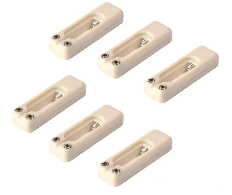 GraphTech PQ-8200-00 – TUSQ sedlá pre 6-strunový Wilkinson VS100, Biela