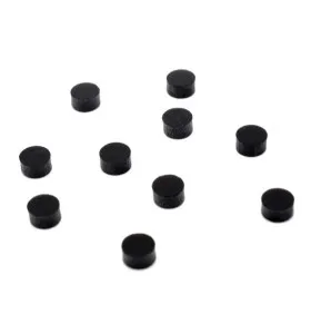 Čierna polohová značka kruhová – 6 mm