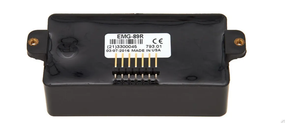 EMG 89X-R Gitarový Snímač Humbucker / Single Coil Čierna EMG 89X-R Gitarový Snímač Humbucker / Single Coil Čierna