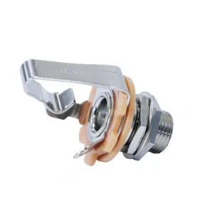 Hosco OJ65N Mono Jack pre Elektrickú Gitaru, Nikel