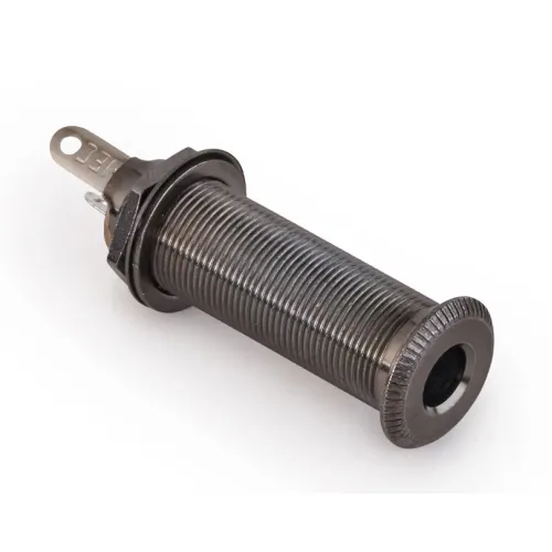 MEC M 50100 B Stereo barrel jack, Čierna