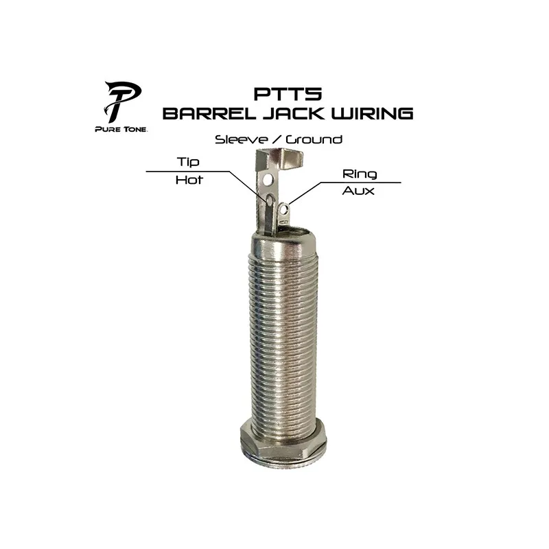 PureTone PTT5 Mono & Stereo 1/4″ Dlhý Jack Nikel PureTone PTT5 Mono & Stereo 1/4″ Dlhý Jack Nikel